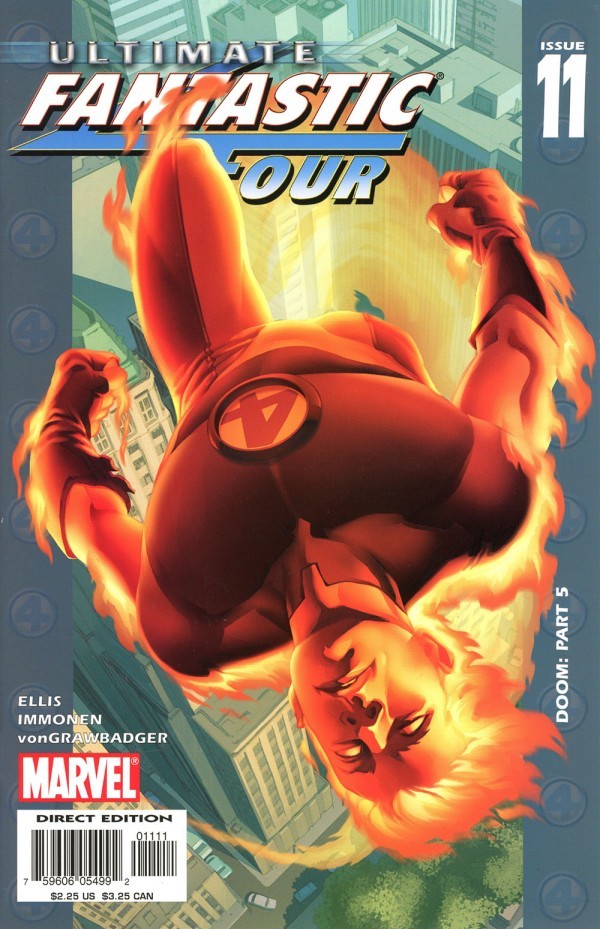Marvel Comics : Ultimate Fantastic Four 11 (Oferta capa protetora)