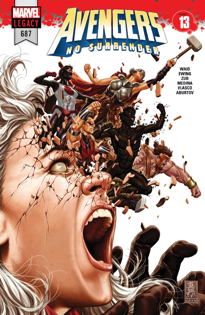 Marvel Comics: Avengers No Surrender #687 (Oferta capa protetora)