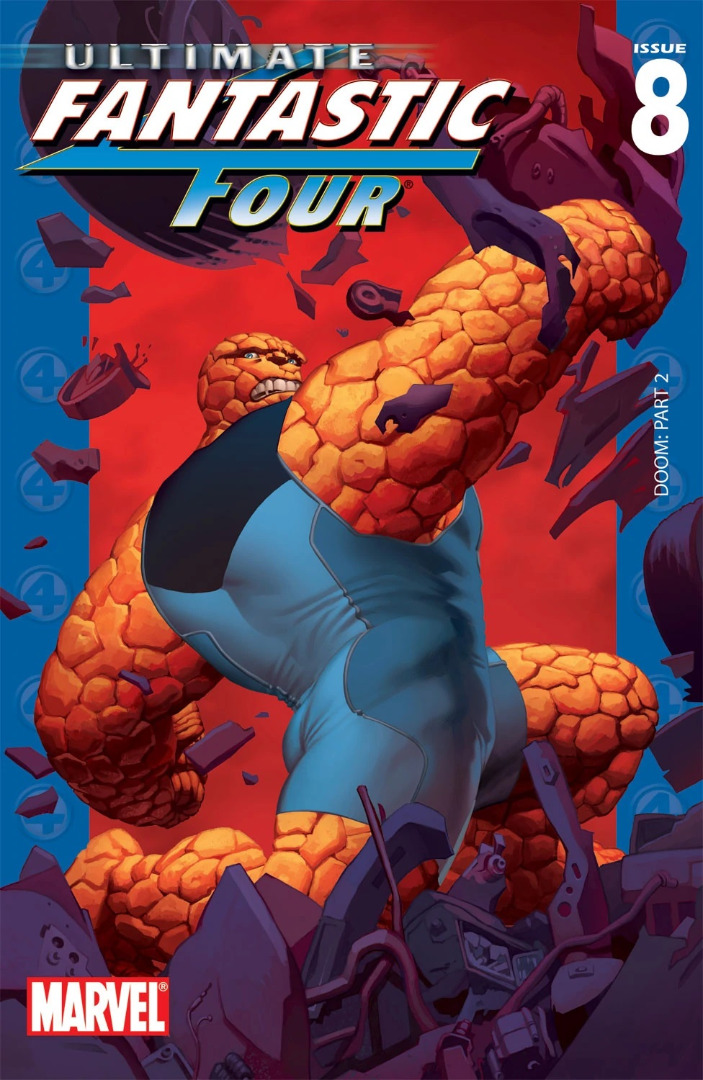 Marvel Comics: Ultimate Fantastic Four #8 (Oferta capa protetora)