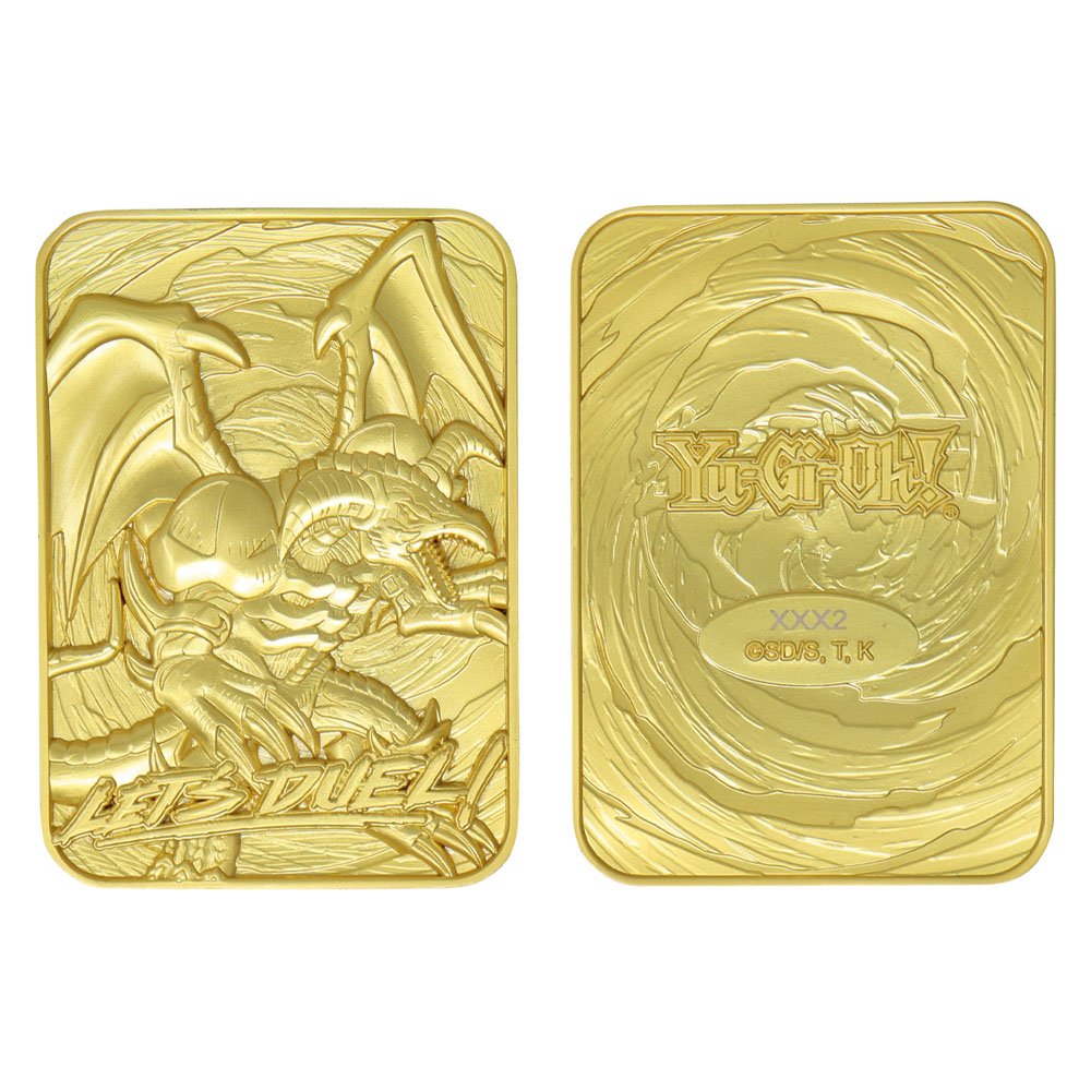 Yu-Gi-Oh! Replica Card B. Skull Dragon (gold plated)