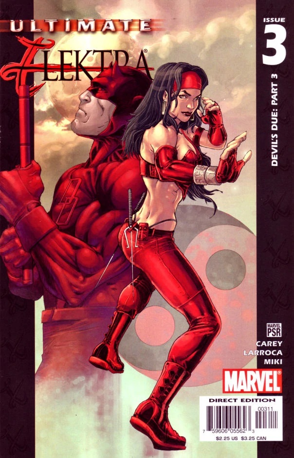 Marvel Comics : Ultimate Elektra 3 (Oferta capa protetora)