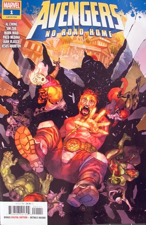 Marvel Comics : Avengers No Road Home #1 (Oferta capa protetora)