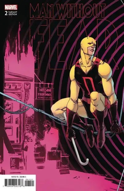 Marvel Comics : Man Without Fear #2 (Oferta capa protetora) 