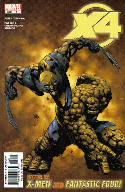 Marvel Comics : X-Men / Fantastic Four #4 (Oferta capa protetora)