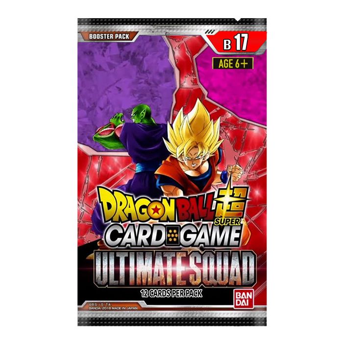 DragonBall Super Card Game - Ultimate Squad Series Set 8 B17 Booster EN