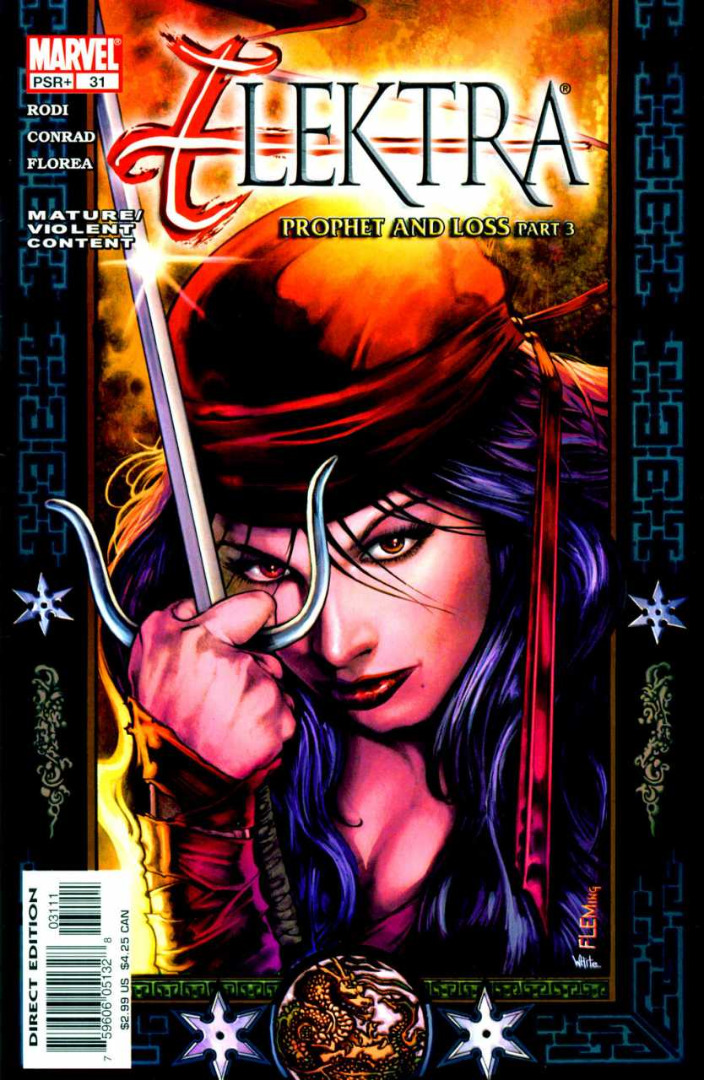Marvel Comics: Elektra #31 (Oferta capa protetora)