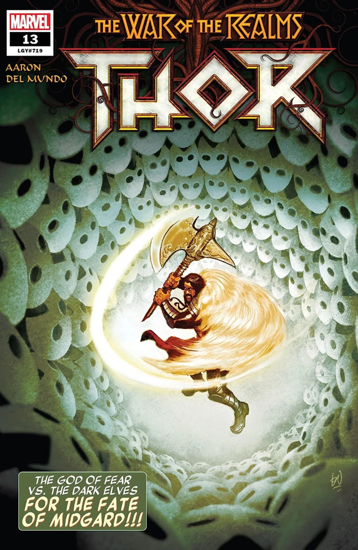 Marvel Comics: The War of the Realms: Thor #13 (Oferta capa protetora)