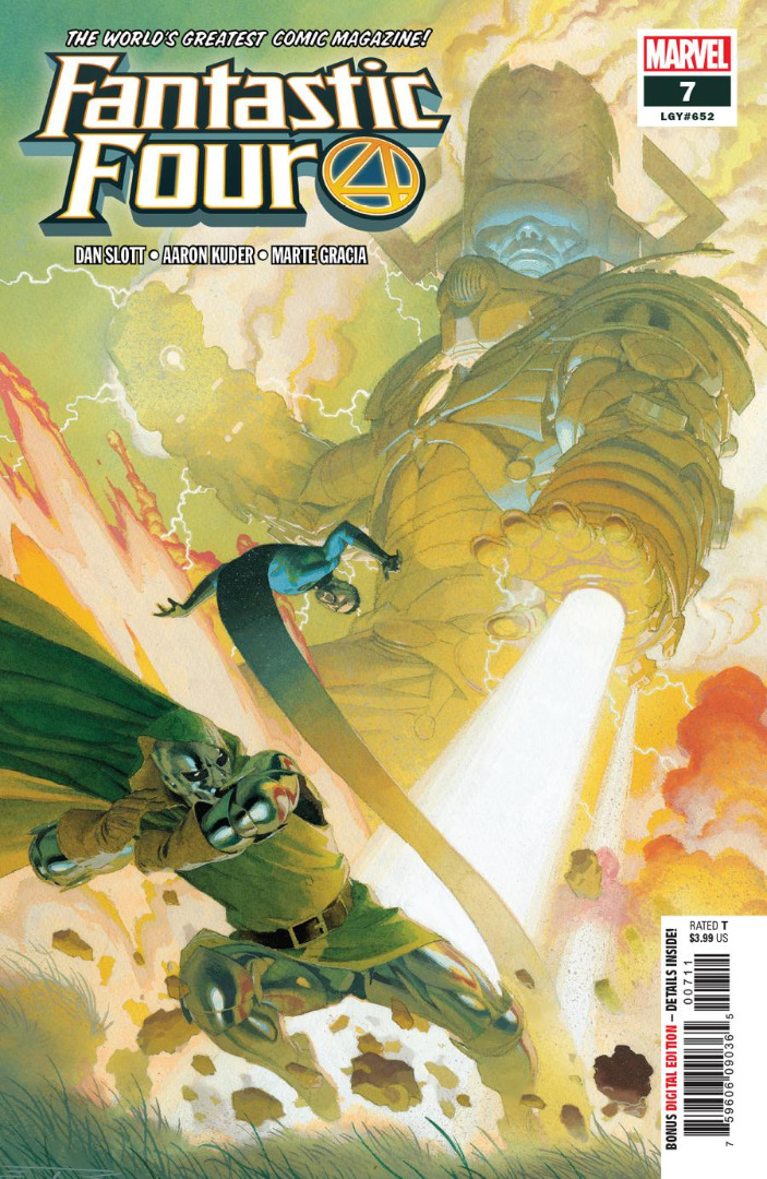 Marvel Comics: Fantastic Four #7 (Oferta capa protetora)