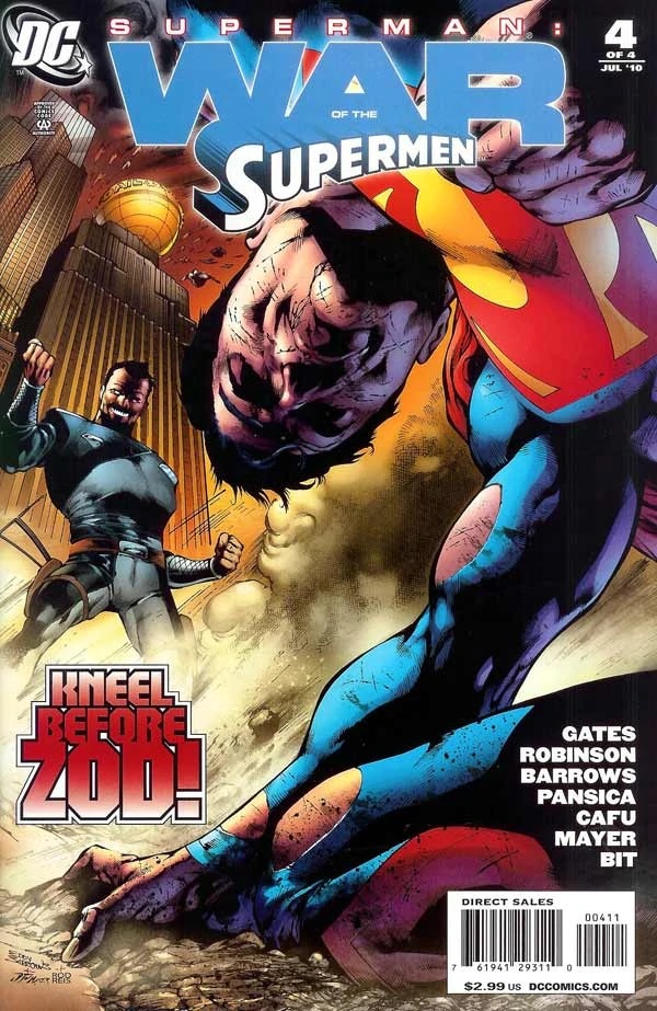 DC Comics: Superman: War of the Supermen #4 (Oferta capa protetora)
