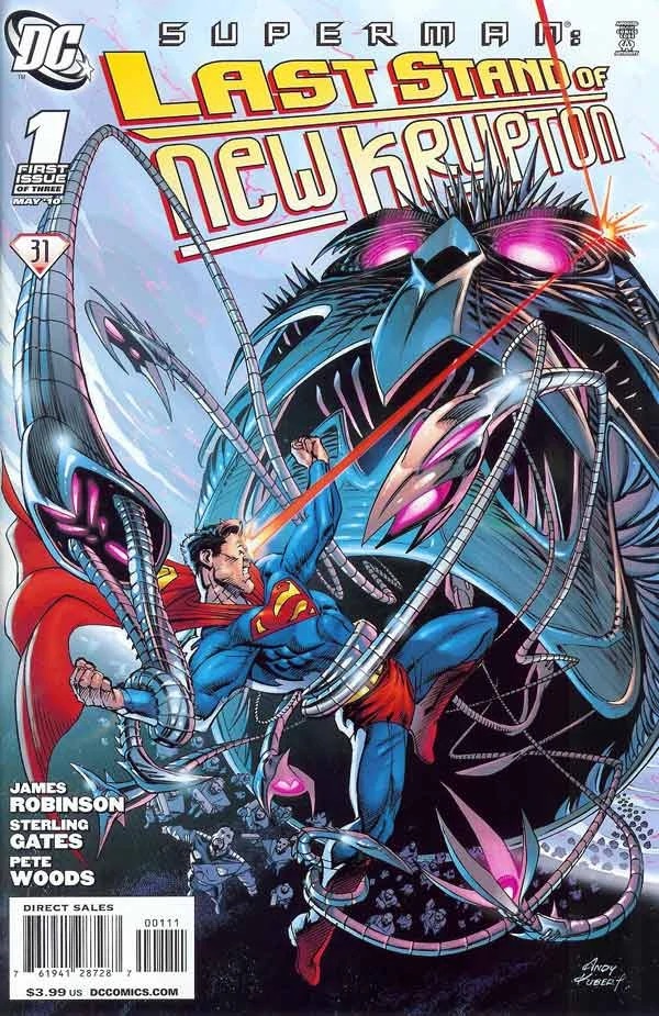 DC Comics: Superman: Last Stand of New Krypton #1 (Oferta capa protetora)