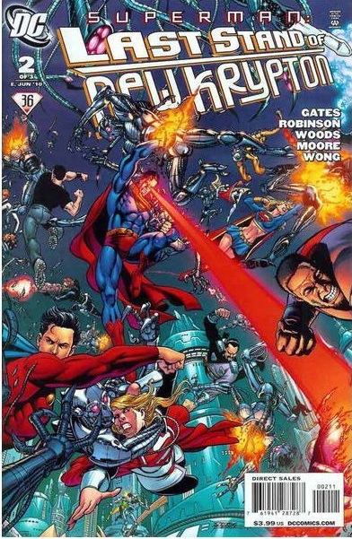 DC Comics: Superman: Last Stand of New Krypton #2 (Oferta capa protetora)