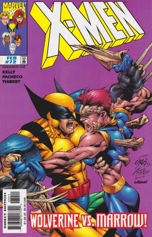 Marvel Comics: X-Men # 72 (Oferta capa protetora)