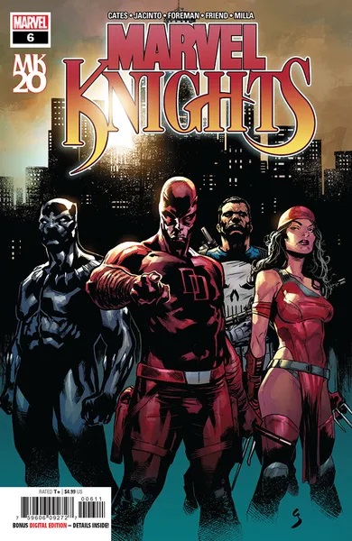 Marvel Comics: Marvel Knights: 20th #6 (Oferta capa protetora)