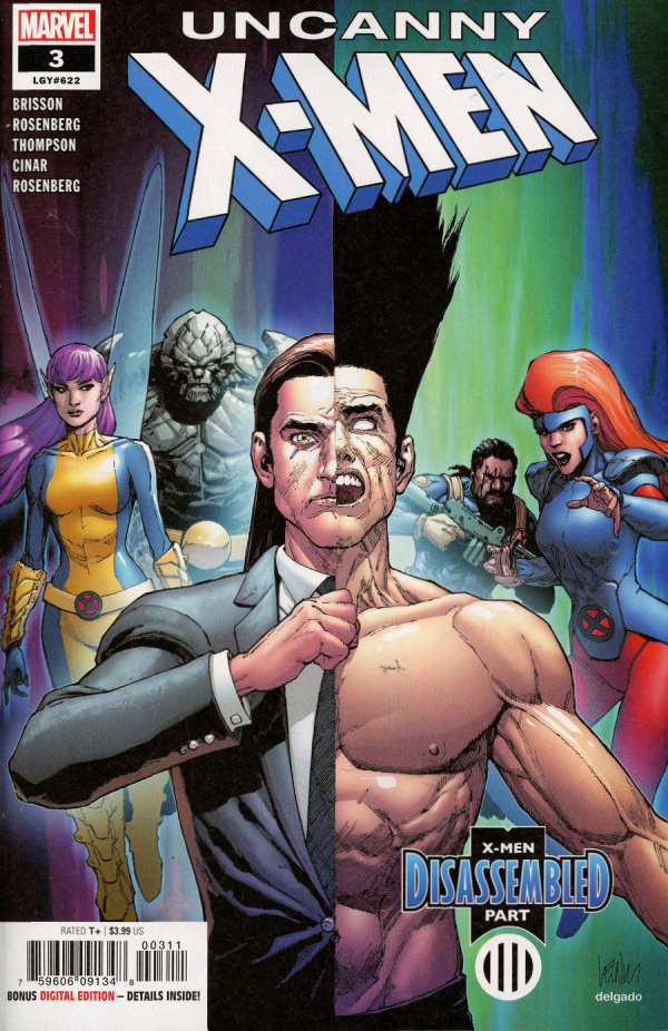 Marvel Comics: Uncanny X-Men #3 (Oferta capa protetora)