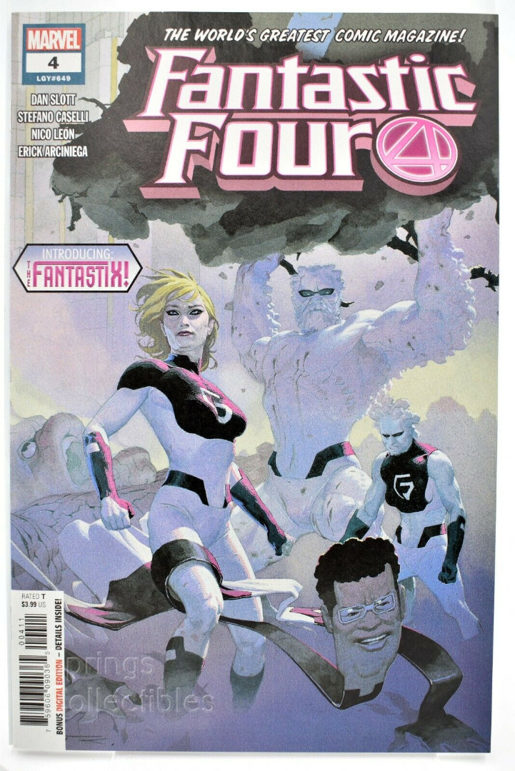 Marvel Comics: Fantastic Four #4 (Oferta capa protetora)