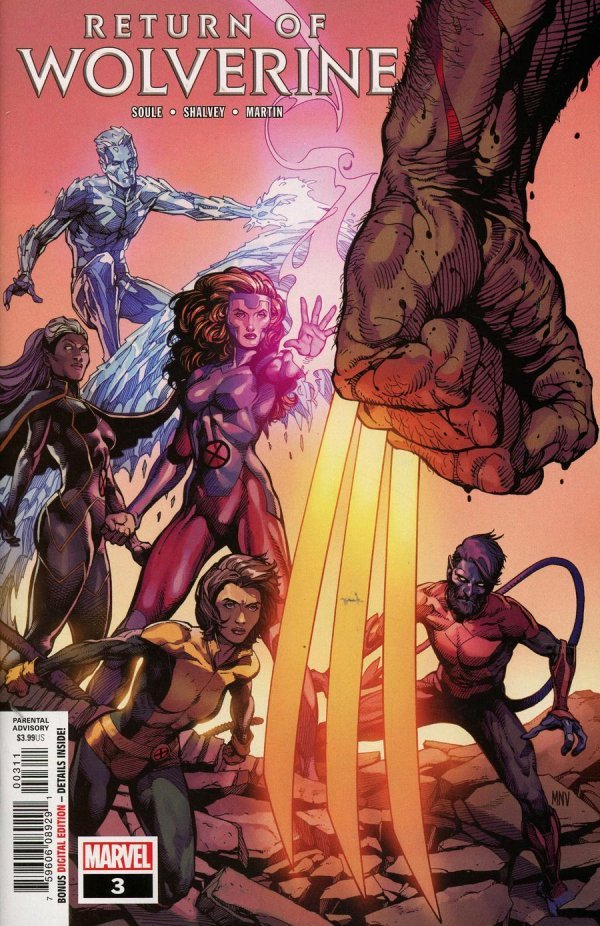 Marvel Comics: Return Of Wolverine #3 (Oferta capa protetora)