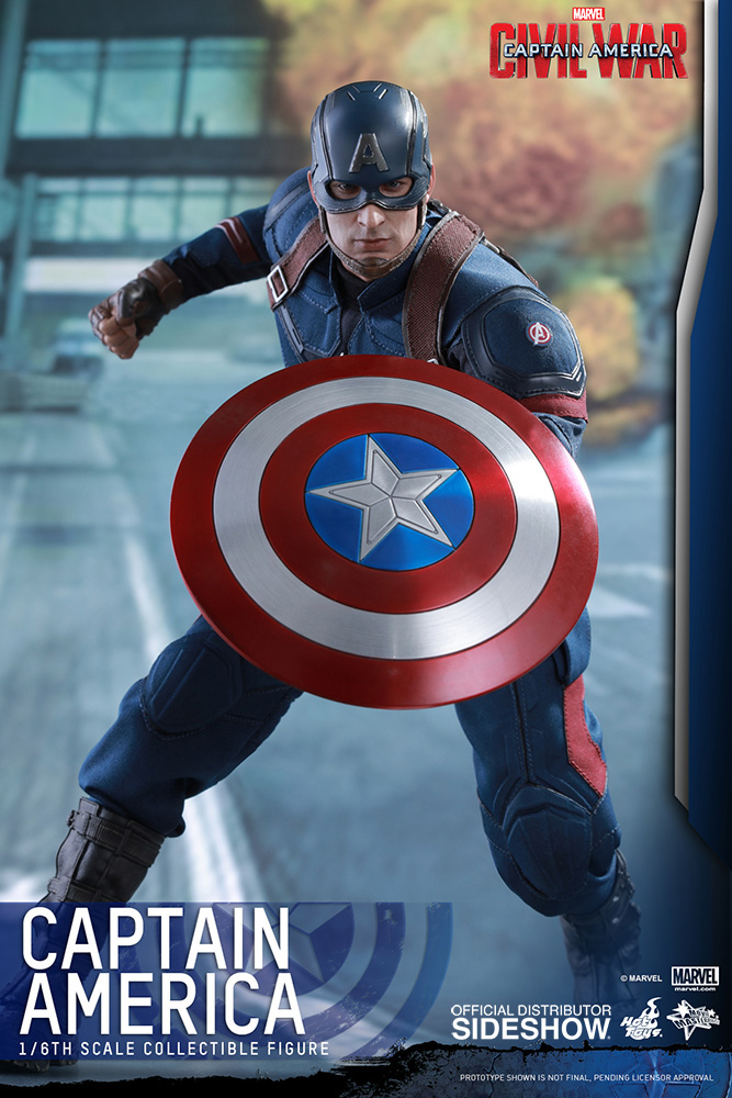 Captain America: Civil War MMS Action Figure 1/6 Captain America 30 cm