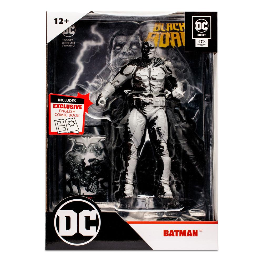 DC Direct Action Figure Black Adam Batman Art Variant (Gold Label) (SDCC)