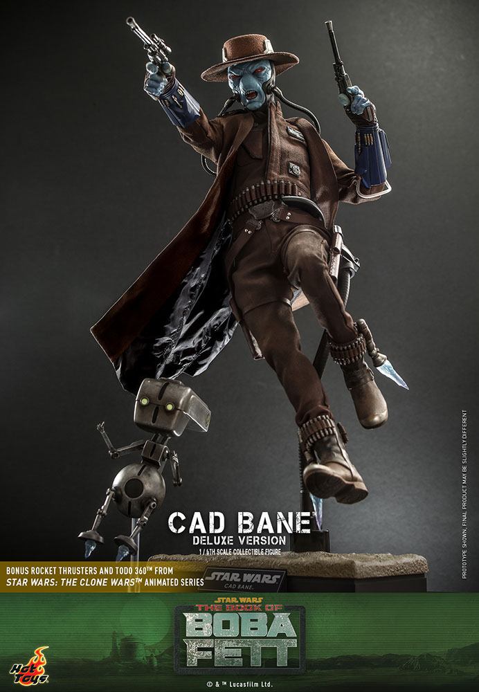 Star Wars: The Book of Boba Fett Action Figure 1/6 Cad Bane Deluxe Version