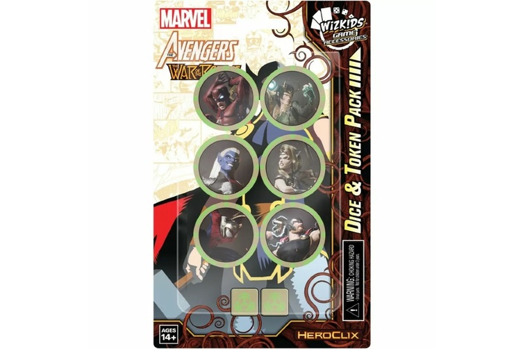 Marvel HeroClix: Avengers War of the Realms Dice and Token Pack (English)