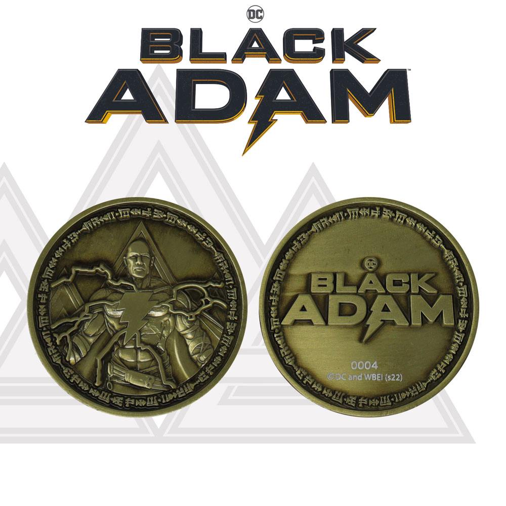 DC Comics Collectable Coin Black Adam Limited Edition