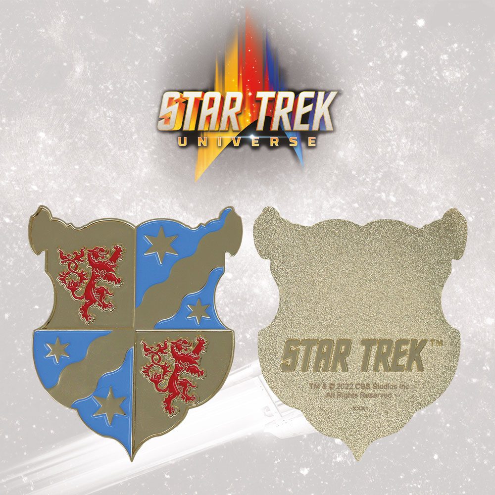 Star Trek Medallion Picard Family Crest Limited Edition
