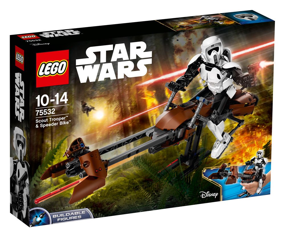 LEGO® Star Wars Action Figure Episode VI Scout Trooper & Speeder Bike 24 cm