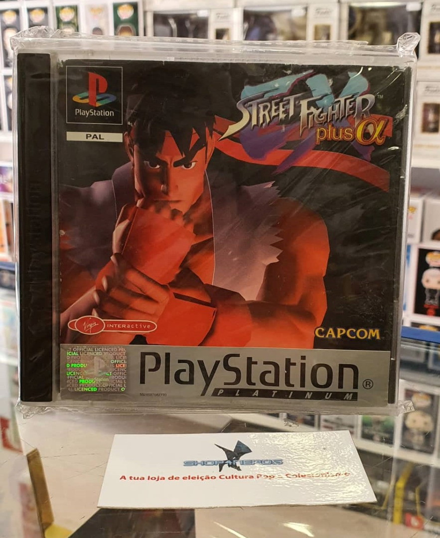 Street Fighter EX Plus Alpha Playstation (Seminovo)