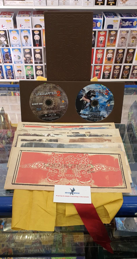 Uncharted 2: Among Thieves Press Kit Collector Ultra Rare PS4