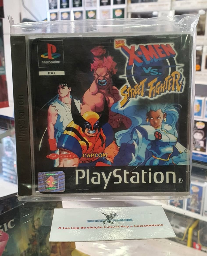 X-Men vs. Street Fighter Playstation (Seminovo)