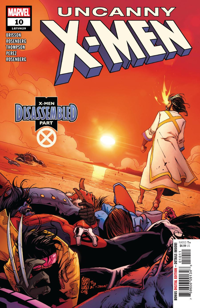 Marvel Comics: Uncanny X-Men #10 (Oferta capa protetora)