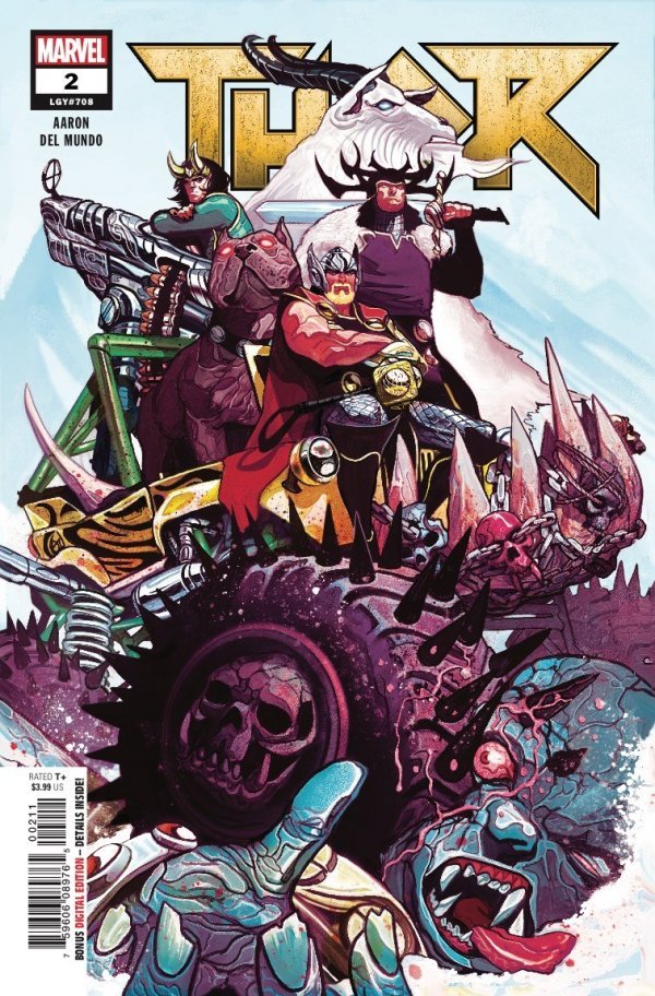 Marvel Comics: Thor #2 (Oferta capa protetora)