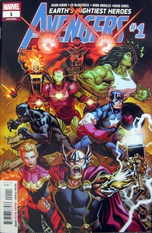 Marvel Comics: Avengers #1 (Oferta capa protetora)