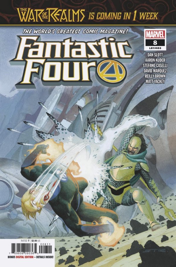 Marvel Comics: Fantastic Four #8 (Oferta capa protetora)