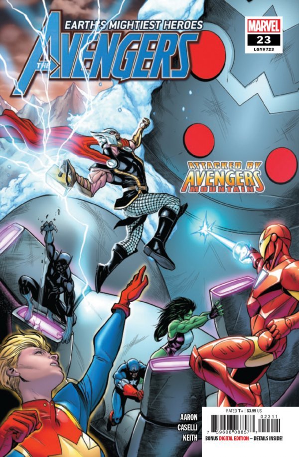 Marvel Comics: The Avengers #23 (Oferta capa protetora) 