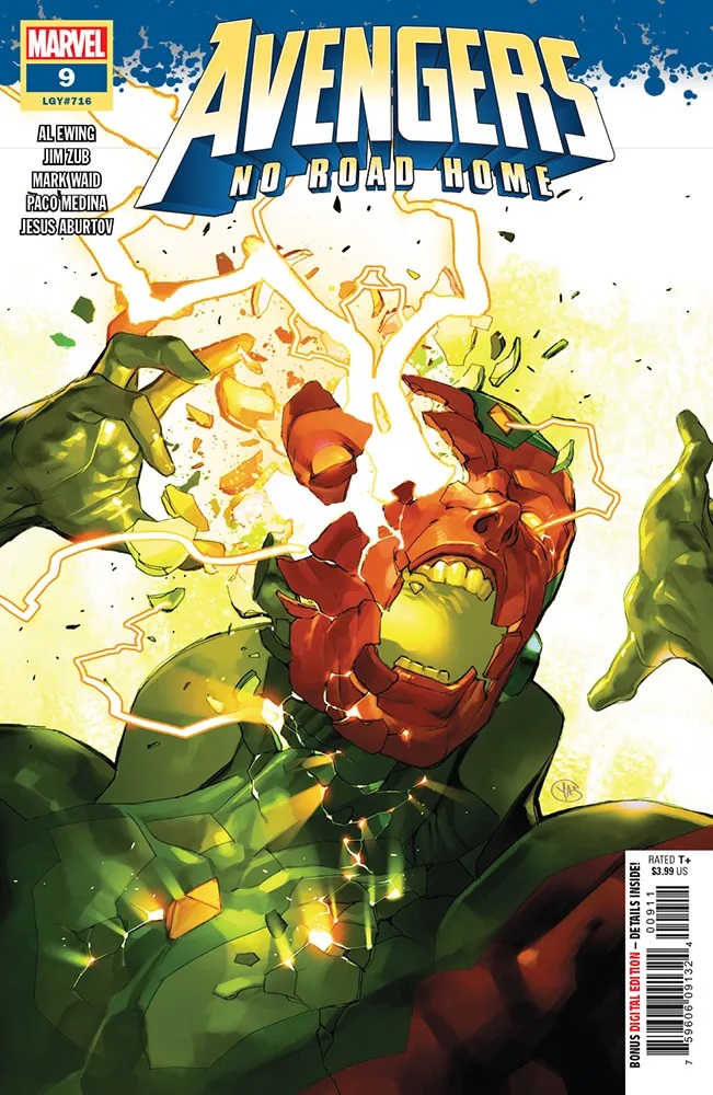 Marvel Comics: Avengers No Road Home #9 (Oferta capa protetora) 