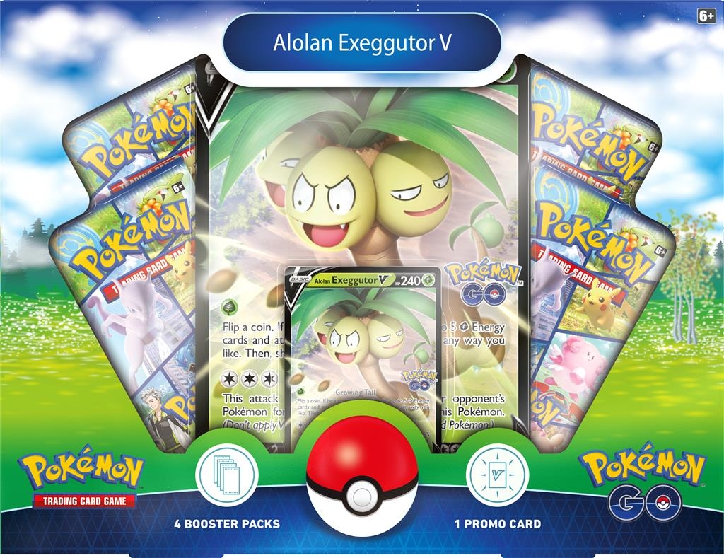 Pokémon - Pokémon GO Collection Alolan Exeggutor V Box (English)