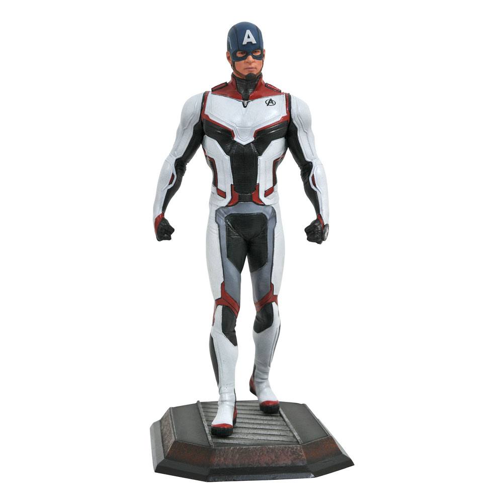 Avengers Endgame Marvel PVC Statue Captain America (Team Suit) 23 cm