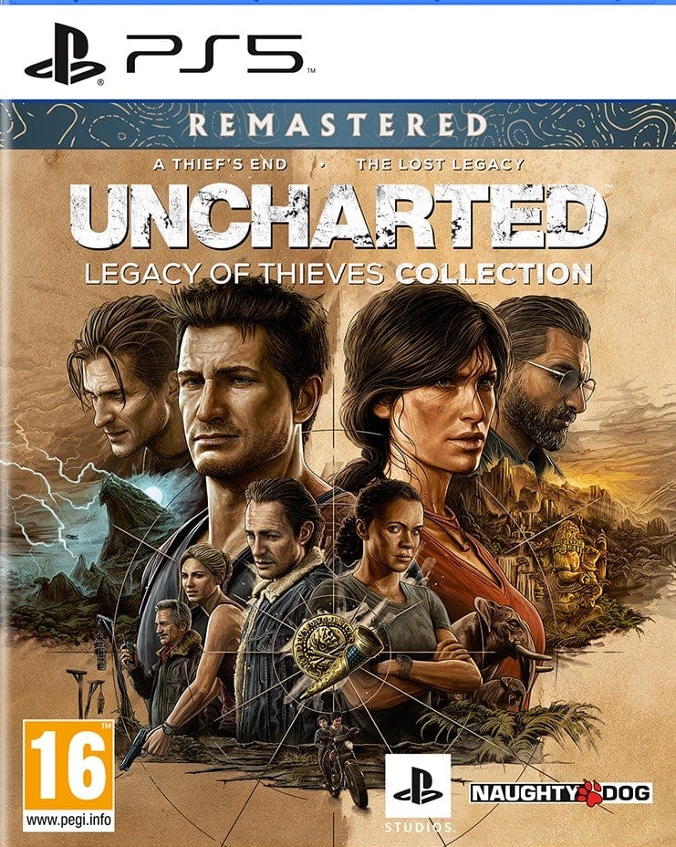 Uncharted: Legacy of Thieves Collection PS5 (Novo)