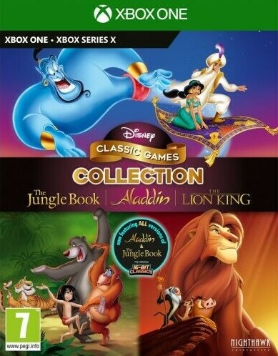 Disney The Jungle Book, Aladdin, & The Lion King Xbox One/Series X (Novo)