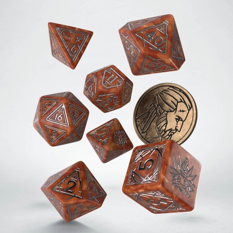 The Witcher Dice Set Geralt - The Monster Slayer