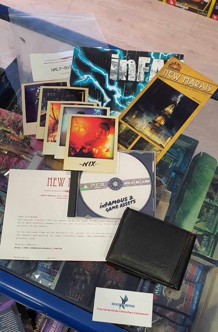 Infamous 2 Press Kit PS3 Ultra Rare (Seminovo)