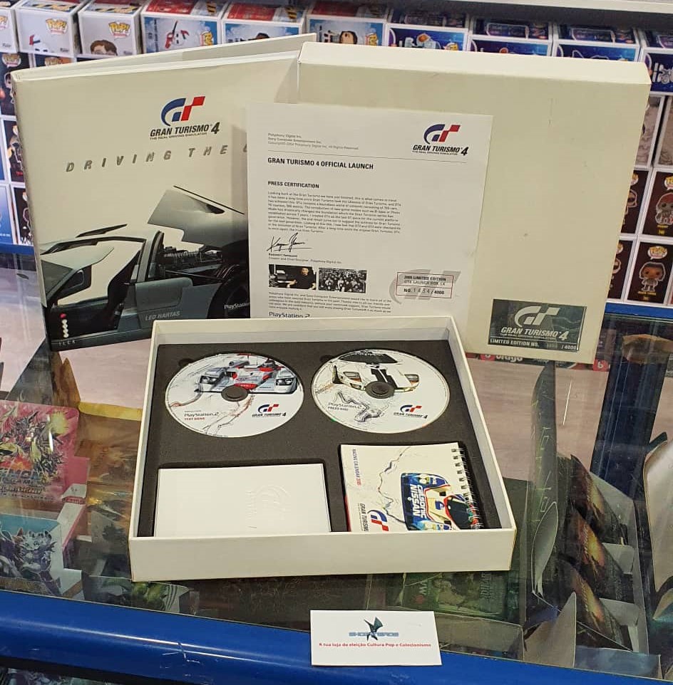 Gran Turismo 4 Press Kit PS3 Ultra Rare (Seminovo)