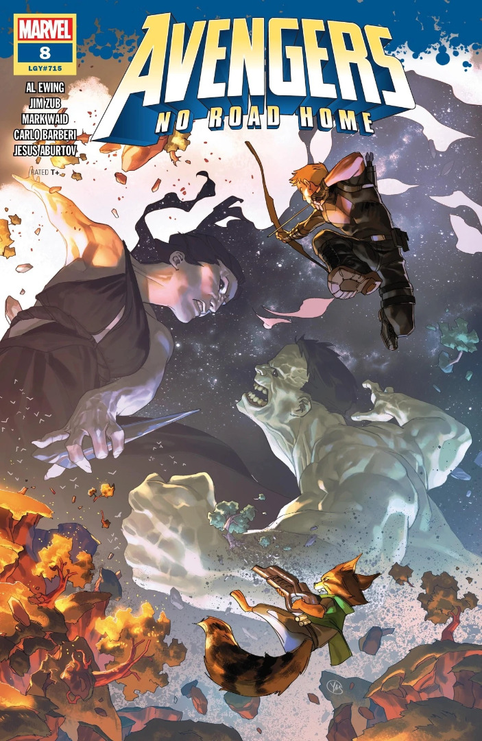 Marvel Comics: Avengers No Road Home #8 (Oferta capa protetora)