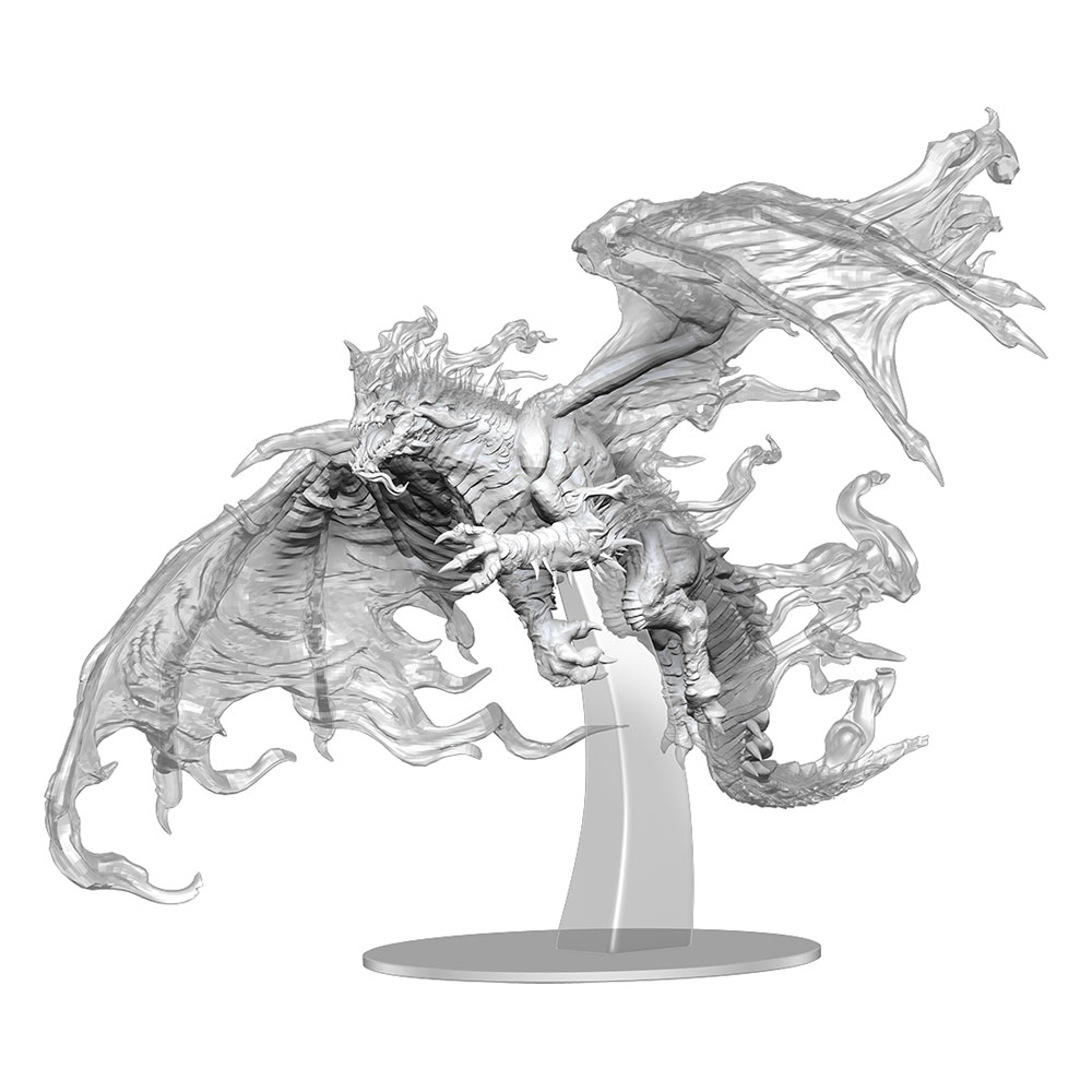 D&D Nolzur's Marvelous Miniatures: Unpainted Adult Blue Shadow Dragon