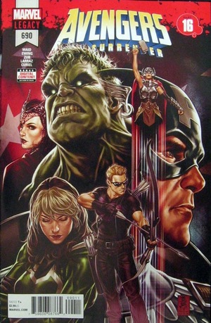 Marvel Comics: Avengers No Surrender #690 (Oferta capa protetora)