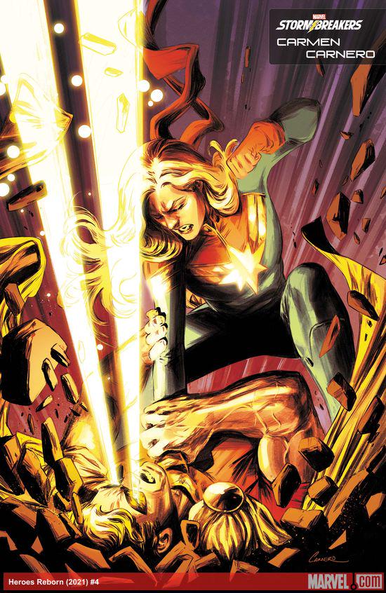 Marvel Comics: Heroes Reborn #4 (Oferta de Capa Protectora)