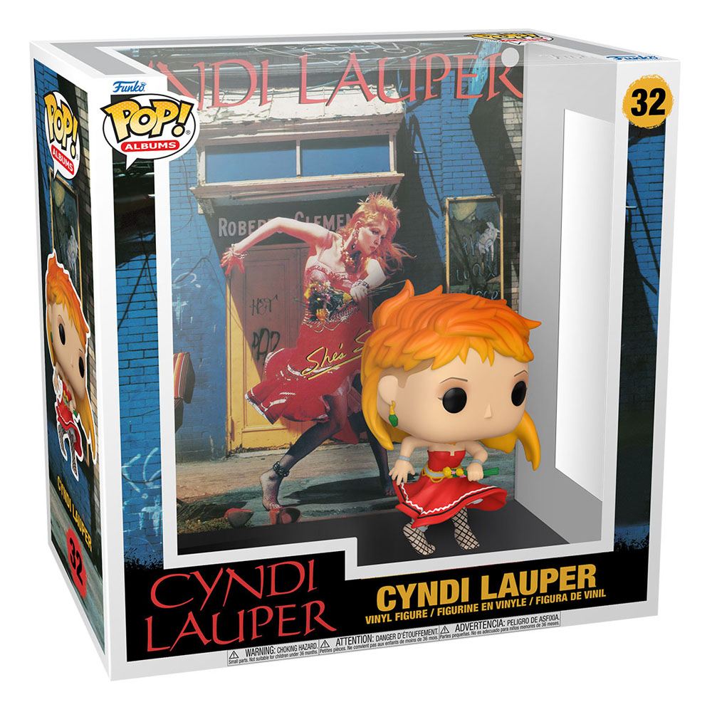 Cyndi Lauper POP! Albums Vinyl Figure She's So Unusual 9 cm