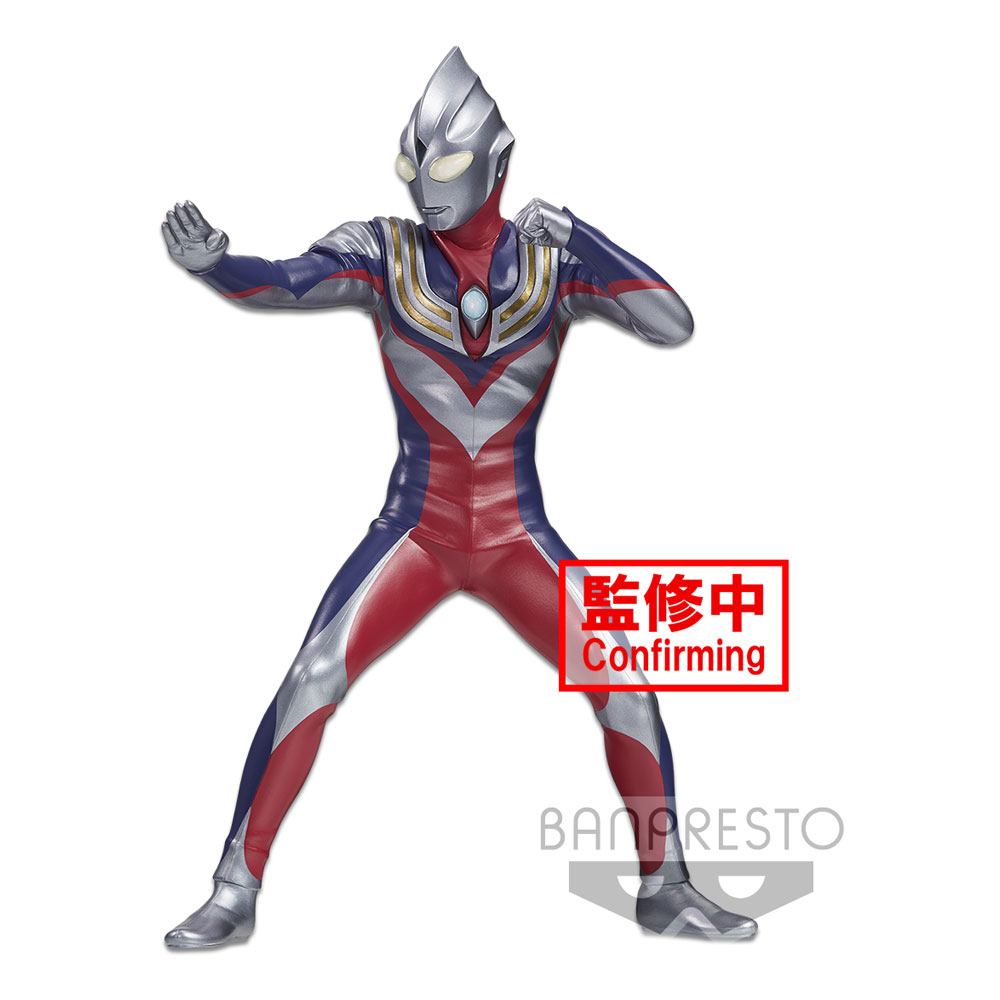 Ultraman Tiga Heros Brave PVC Statue Ultraman Tiga Day & Night Special 18cm
