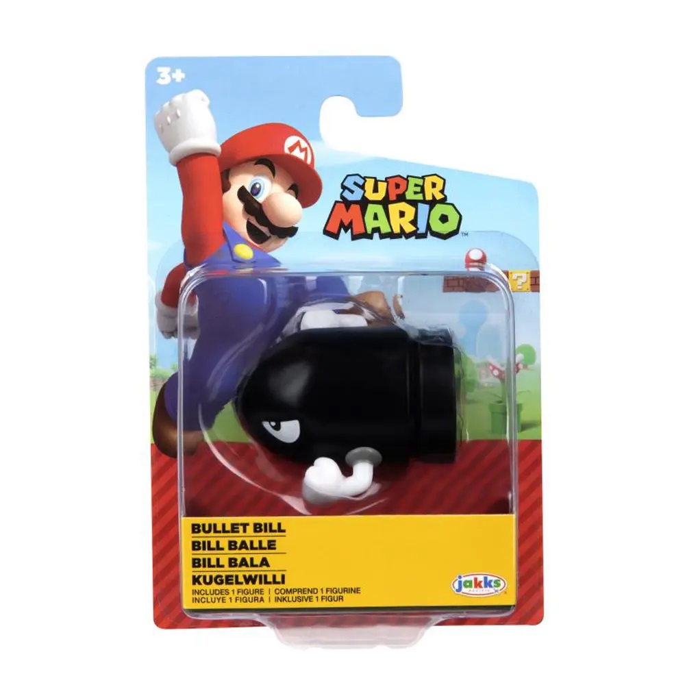 Super Mario Mini Figure Bullet Bill 6 cm